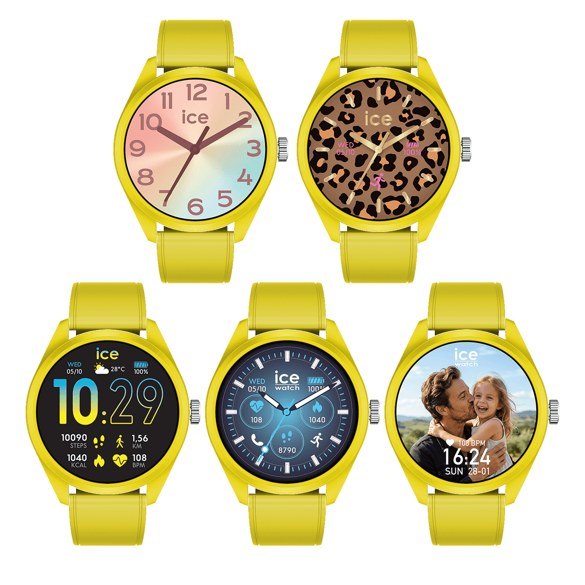ICE SMART FOREVER Yellow 42mm