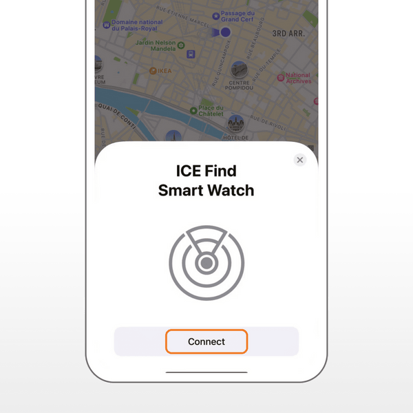 SEARCH FOR ICE FIND (SMART) WATCH & TAP CONNECT