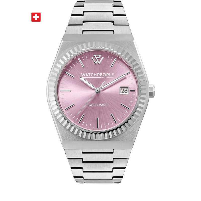 WP1 - Metal - Silver - Pink