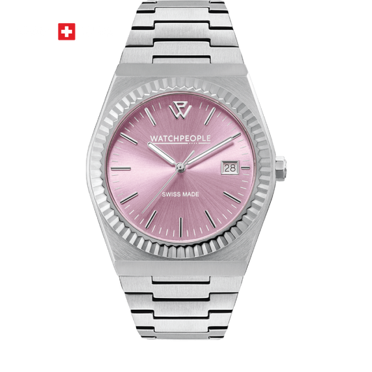 WP1 - Metal - Silver - Pink