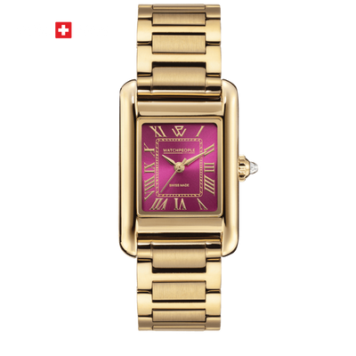 WP6 - Gold Flashy Pink