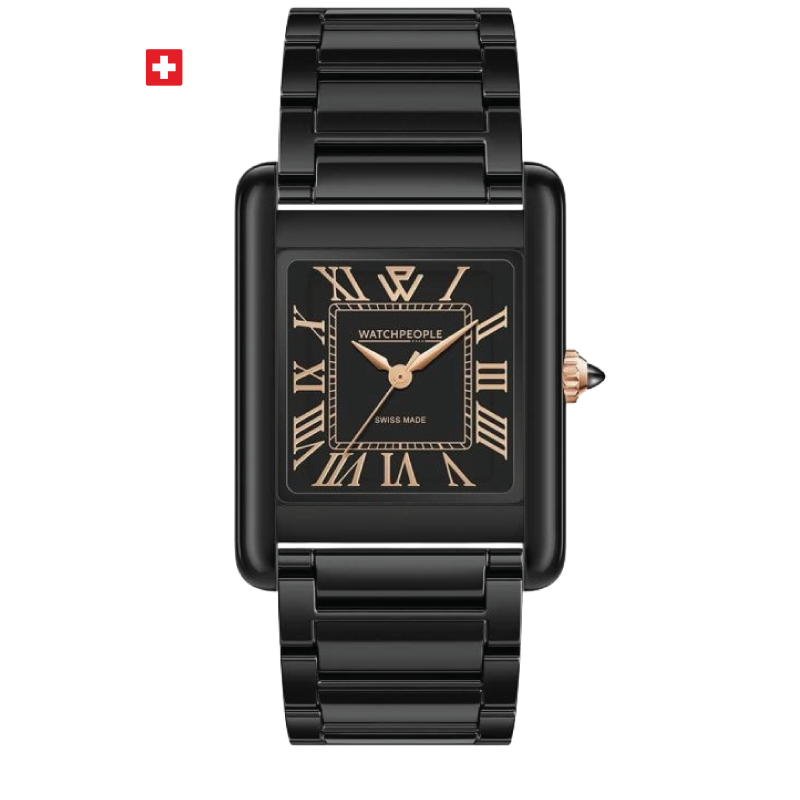 WP6 - Solid - Black - Black Rose Gold