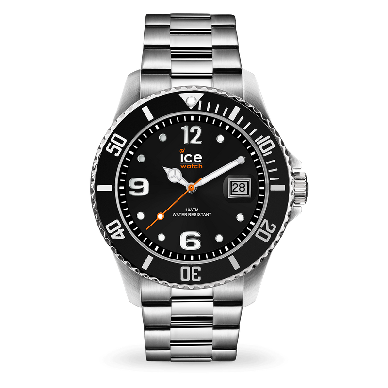 ICE STEEL Black Silver